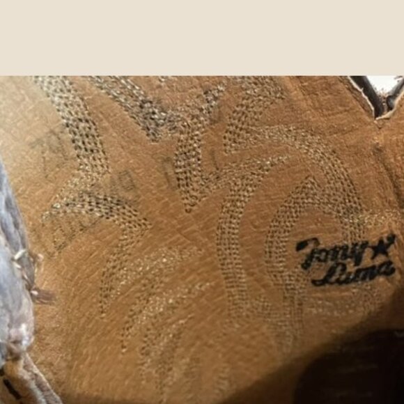 Tony Lama Conquistador 7938 boots 8.5 Rick Grimes - Picture 5 of 9